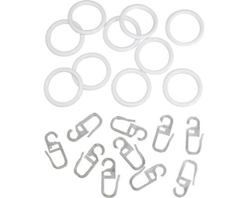 Inele și cârlige pentru perdele