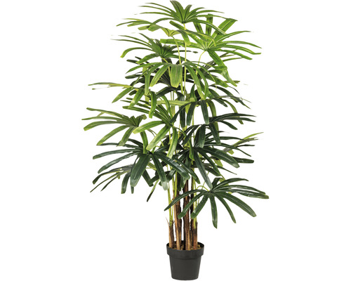 Plantă artificială palmier Rhapis H 155 cm verde