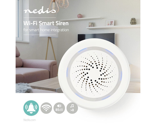 Sirenă inteligentă Wifi pentru integrare în casa inteligentă