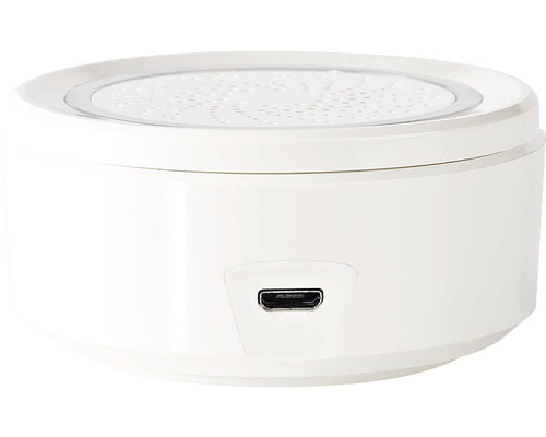 Bază albă pentru detectorul de fum cu port USB