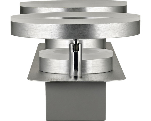 Lumină de perete metalică cu elemente rotunde