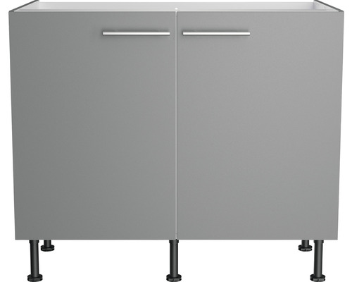 Dulap inferior cu două uși și mânere