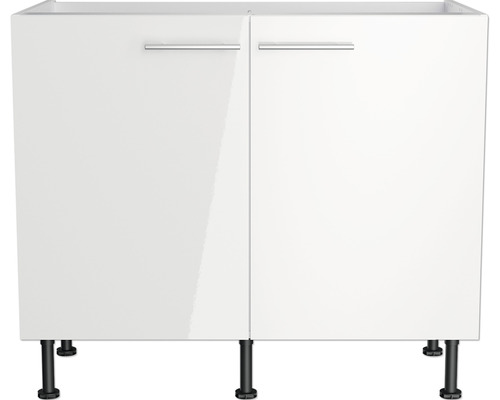 Dulap inferior cu două uși și picioare