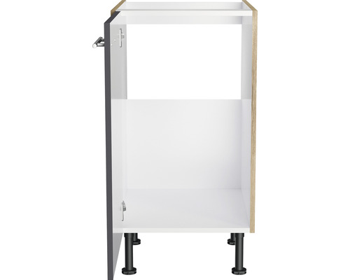 Corp inferior de bucătărie cu ușă și picioare