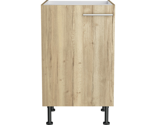 Dulap inferior pentru lavoar cu o ușă și un mâner