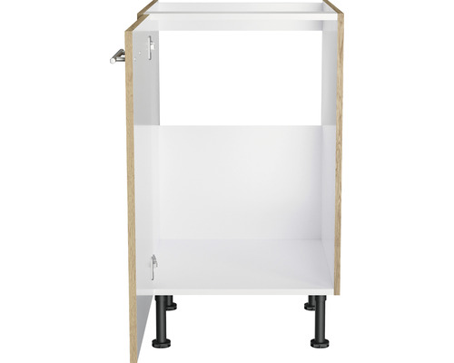 Corp inferior de bucătărie fără ușă și sertare