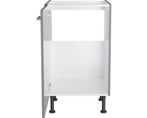 Dulap inferior de bucătărie cu picioare negre