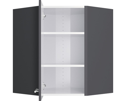 Dulap de bucătărie suspendat deschis cu rafturi