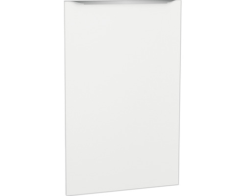 Front pentru mașina de spălat vase încorporabilă Optifit Arvid986, 44,6 cm, alb Față de mobilier albă cu bară de prindere