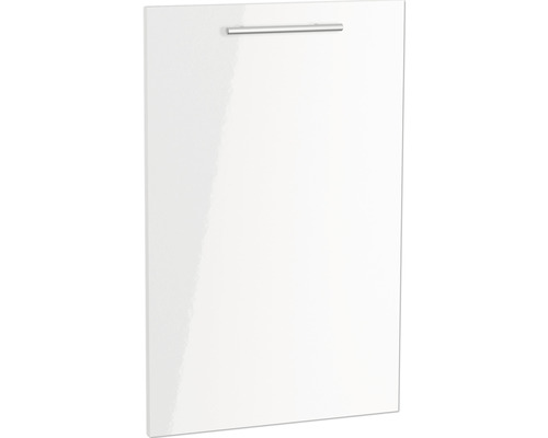 Front pentru mașina de spălat vase încorporabilă Optifit Rurik986, 44,6 cm, alb Ușă dulap de bucătărie cu mâner