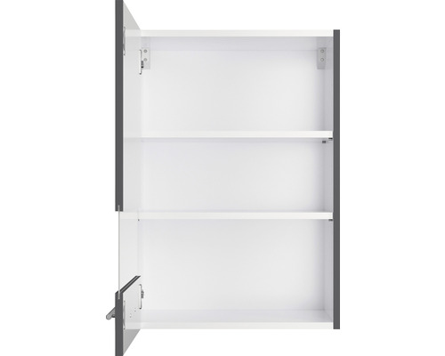 Dulap de perete deschis cu rafturi pentru depozitare