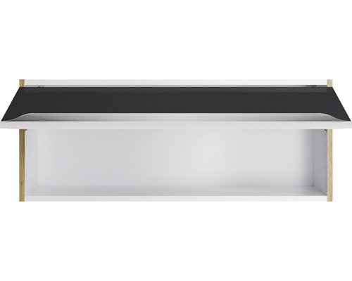 Dulap suspendat cu clapetă deschisă