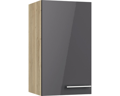 Corp superior bucătărie Optifit Jonte984, 40 cm, 1 ușă, antracit