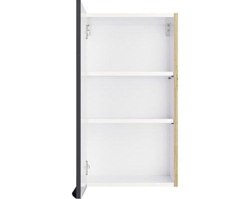 Dulap înalt deschis cu trei rafturi