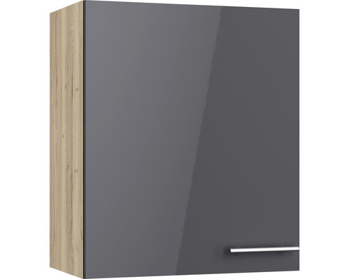 Corp superior bucătărie Optifit Jonte984, 60 cm, 1 ușă, antracit