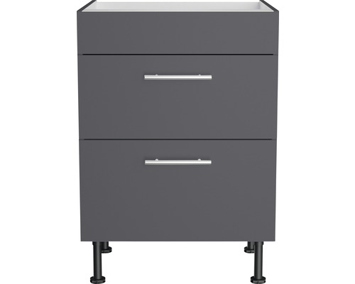 Dulap inferior cu două sertare și picioare