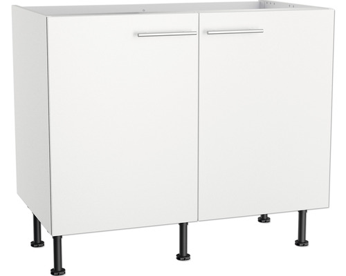 Dulap inferior cu două uși și picioare