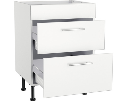 Dulap inferior de bucătărie cu două sertare