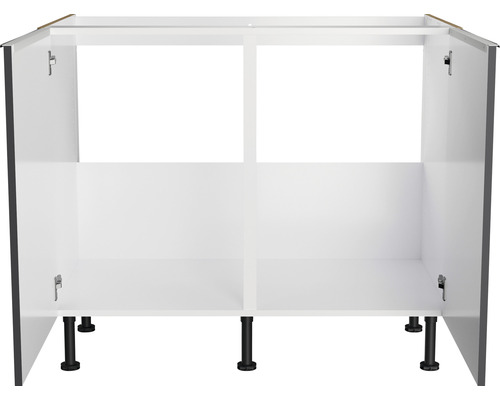 Corp inferior cu uși deschise și picioare