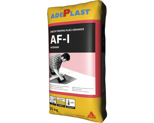 Sac de adeziv pentru plăci ceramice Adeplast AF-I, 25 kg