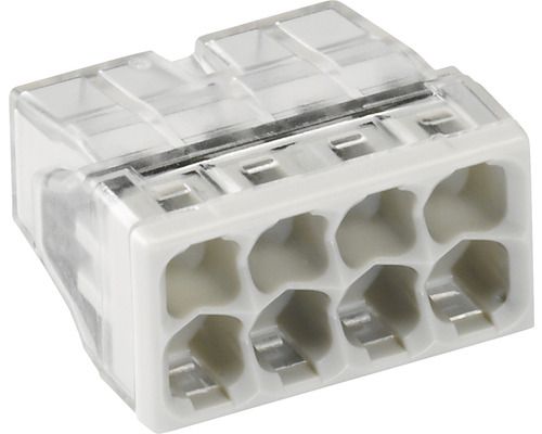 Cleme legături doză Wago 8x0,5-2,5mm² (gama 2273-208) Bloc de borne cu șase conexiuni