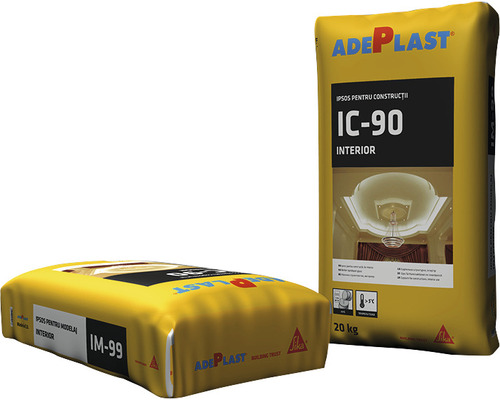Două saci cu tencuială interioară Adeplast