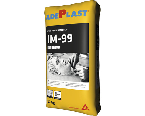 Adeplast IM-99 ipsos pentru modelaj, sac de 20 kilograme