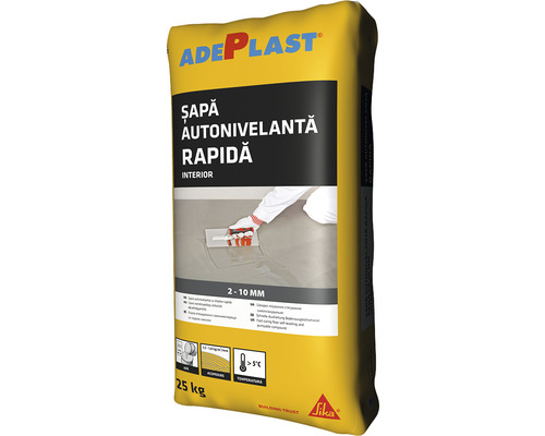 Sac cu șapă autonivelantă pentru interior