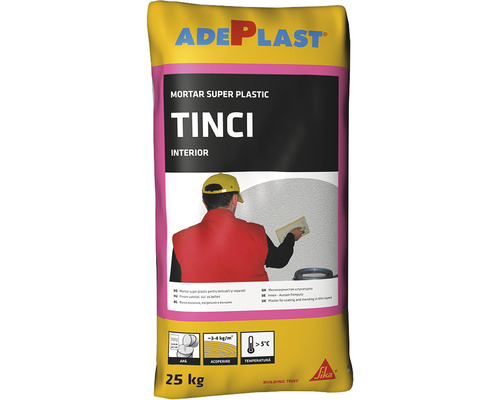 Sac de mortar super plastic Adeplast Tinci de 25 kg