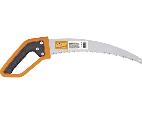 Fierăstrău de grădină cu lamă curbată și mâner din plastic