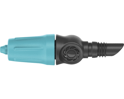 Picurător final Gardena 0-10l/h racord 3/16", plastic negru