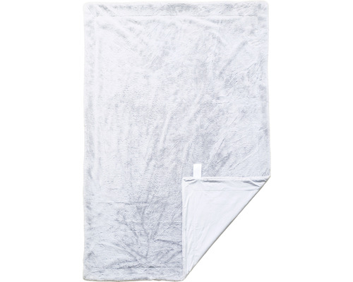 Pătură moale, o parte din blană artificială