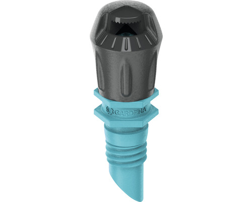 Aspersor 90° Micro Gardena GRADE 13320-20 racord 3/16", plastic negru
