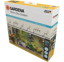 Ambalajul setului pentru terasă Gardena Micro-Drip-System