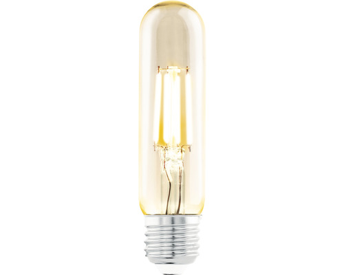 Bec vintage LED Eglo E27 4W, glob cilindru T32, durată viață 15.000 h-0