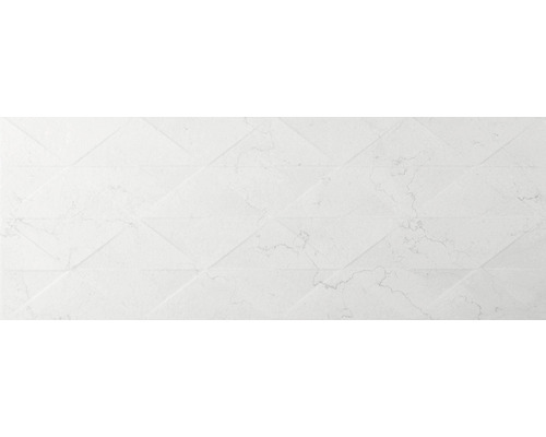 Faianță decorativă Olympe Gris Dados 33x90 cm Model de faianță cu design geometric
