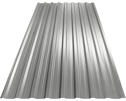 Tablă cutată Bravo H18 6000x915x0,4 mm zinc Tablă profilată pentru învelitoare și placare pereți