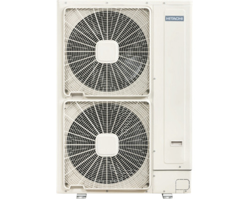 Unitate exterioară de aer condiționat Hitachi cu două ventilatoare
