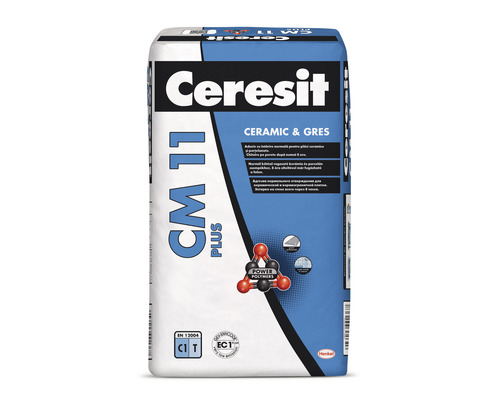 Adeziv Ceresit CM11 Plus pentru gresie și faianță interior și exterior 25 kg