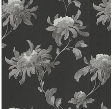 Tapet cu motiv floral de crizanteme