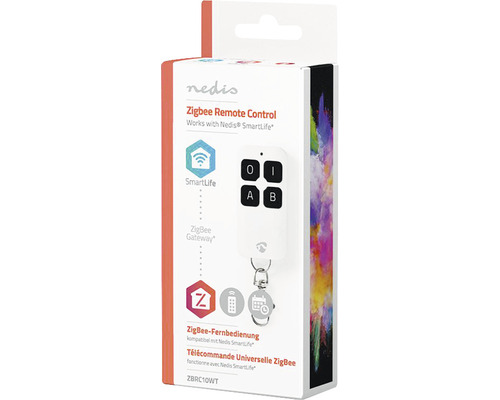 Telecomandă Nedis Zigbee în ambalajul produsului