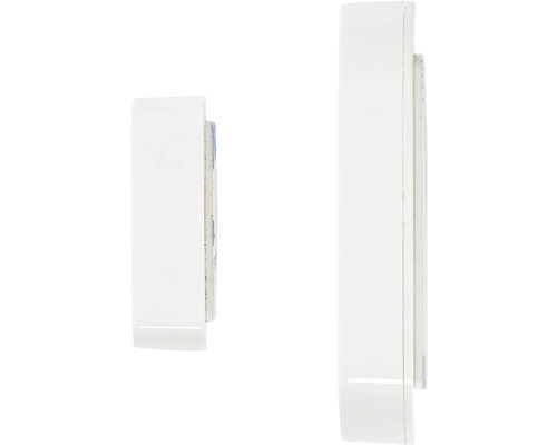 Două temporizatoare albe în profil