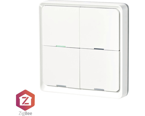 Întrerupator Smart Zigbee 3.0, 12 setări diferite, alimentare cu baterii, pentru dispozitivele Nedis