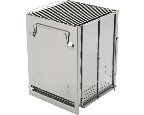 Grătar portabil din oțel inoxidabil pentru exterior