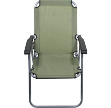 Scaun de camping cu brațe și funcție de pliere