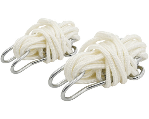 Două seturi de fixare pentru scaun suspendat cu șnur și cârlige