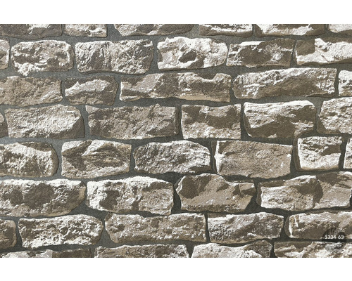 Tapet vinil 1334-63 Efes model cărămidă maro 10,05x0,53 m