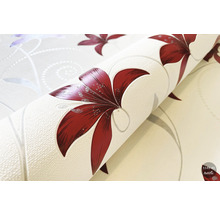 Rola de tapet cu model floral