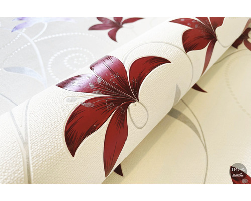 Rola de tapet cu model floral