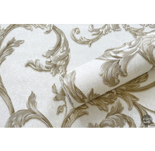 Rola tapetă în relief cu model floral